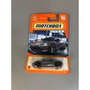 Matchbox Gray McLaren 720S Spider #66/100